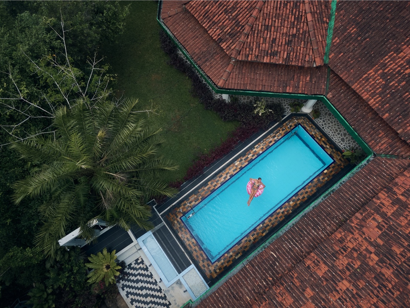 Pool at first light